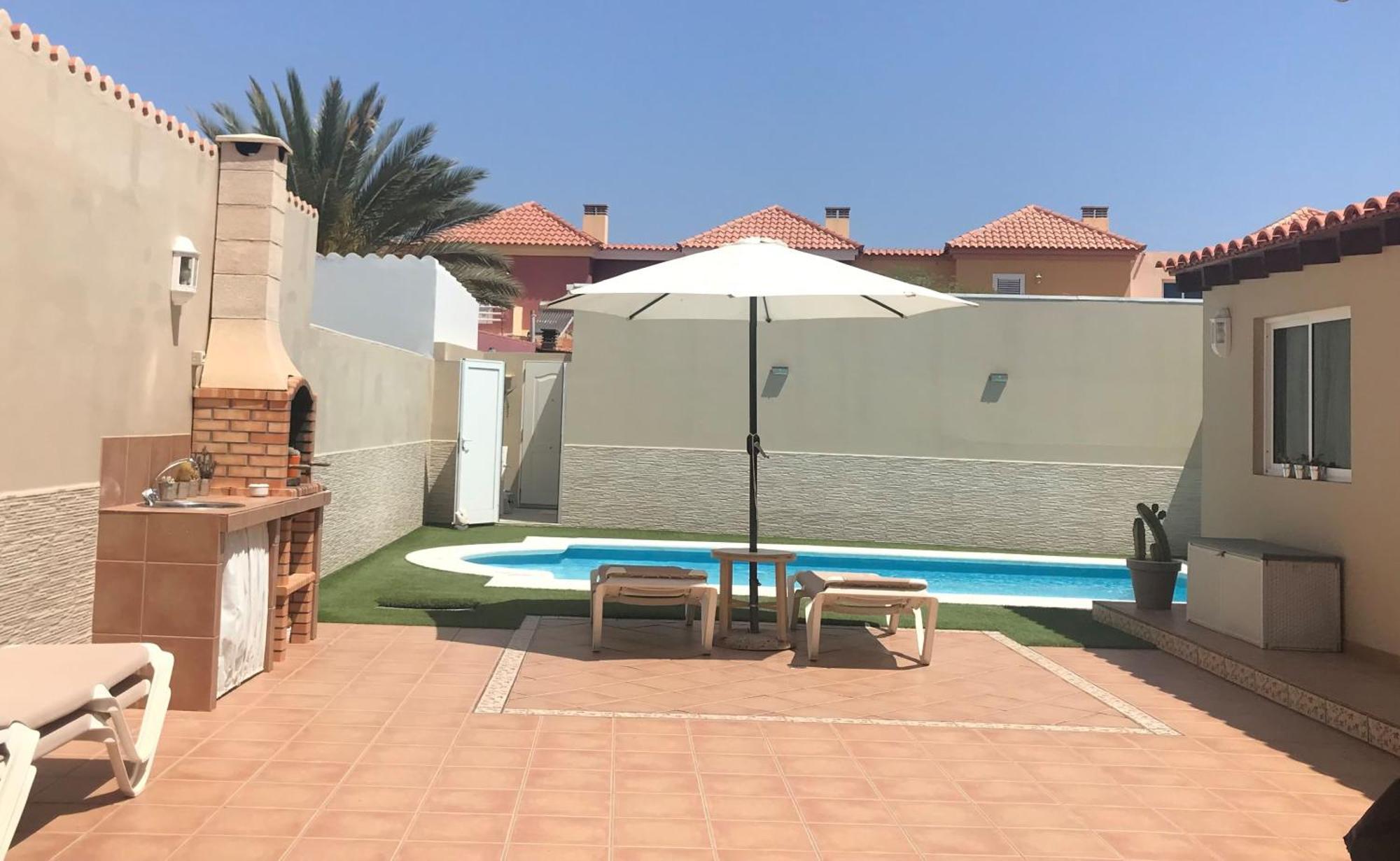 Mar&Mar, Apartamento Con Solarium Y Piscina Gran Tarajal Ngoại thất bức ảnh