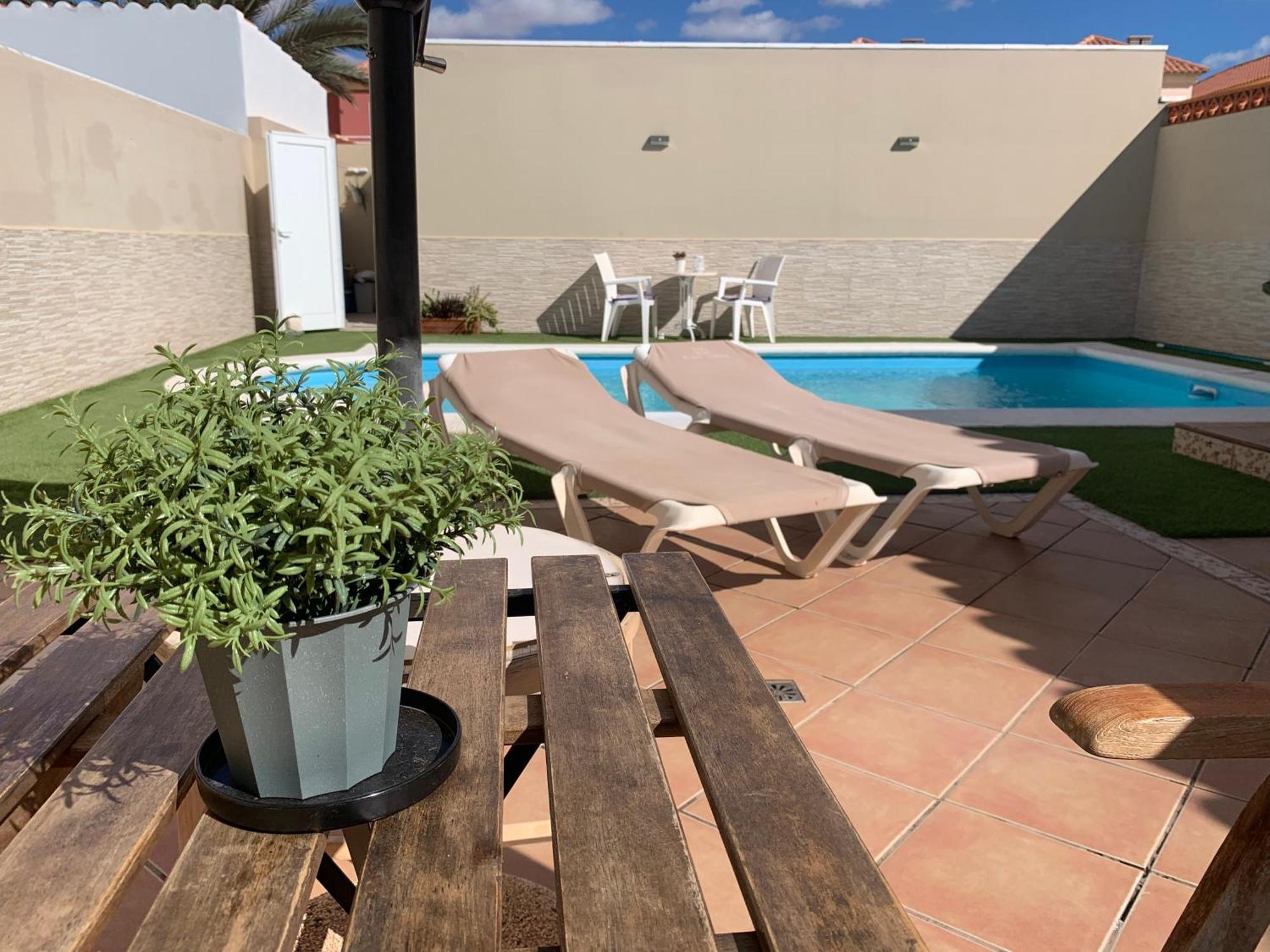 Mar&Mar, Apartamento Con Solarium Y Piscina Gran Tarajal Ngoại thất bức ảnh
